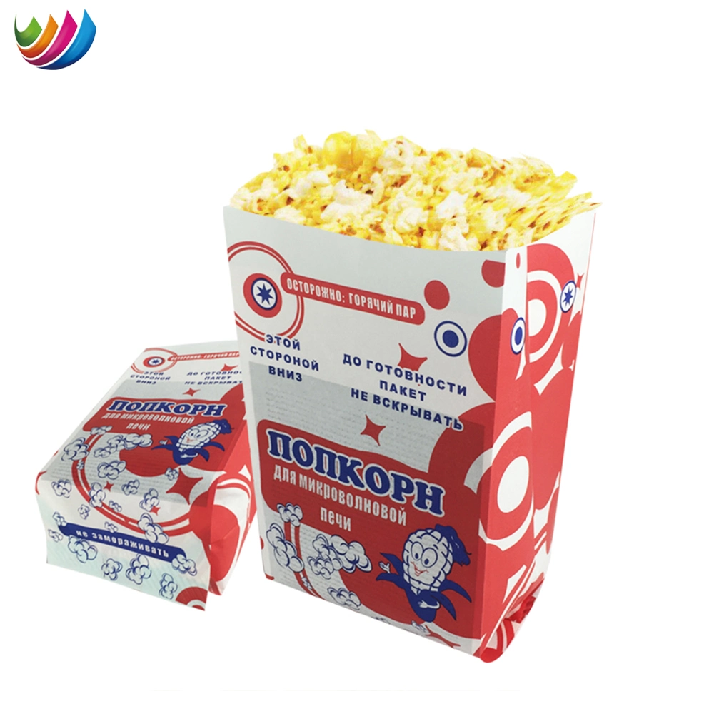 OEM/ODM China Manufacturer Small Paper Pouch Microwave Popcorn Packaging Bag