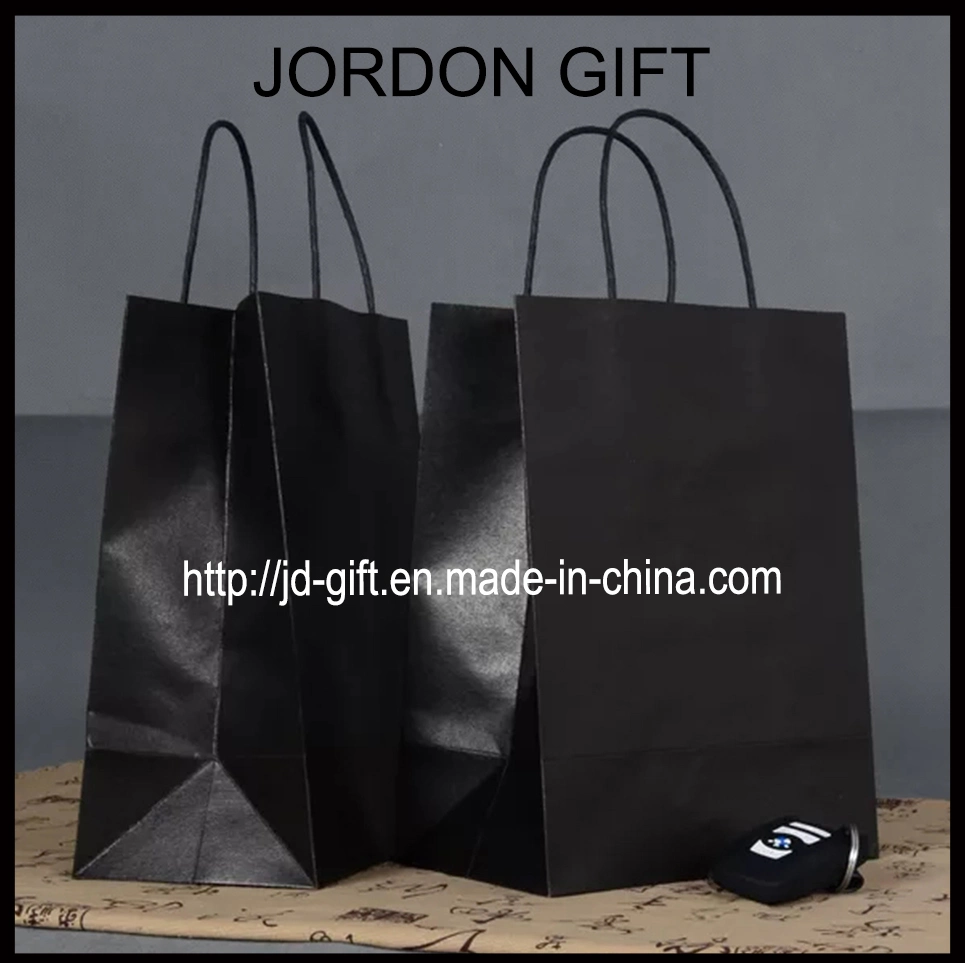 Custom Design Printed Luxury Paper Wine Bottle Packaging Gift Bag