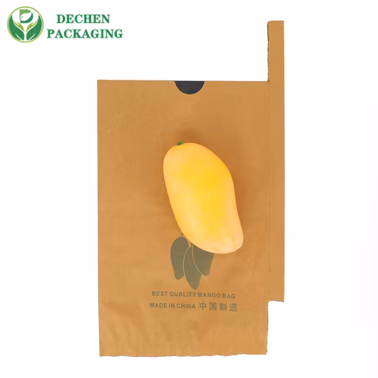 PE-Schutzbeutel Mango mit wachsbeschichtetem, insektenresistentem Guava-Papier-Anbaubeutel