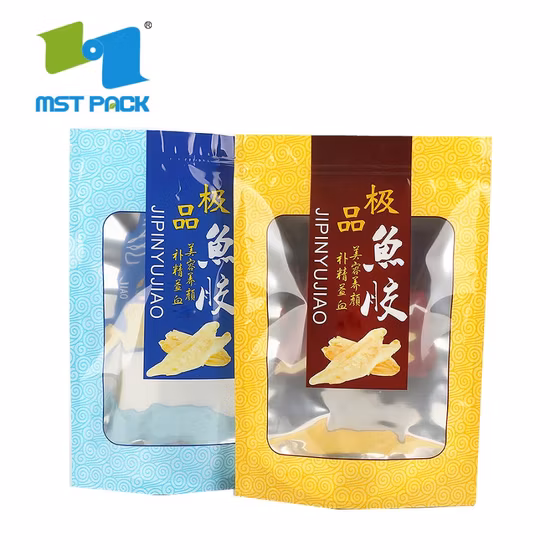 Plastiktüten aus Aluminiumfolie, die individuell bedruckte Druckverschlussbeutel mit Heißsiegelung versiegeln